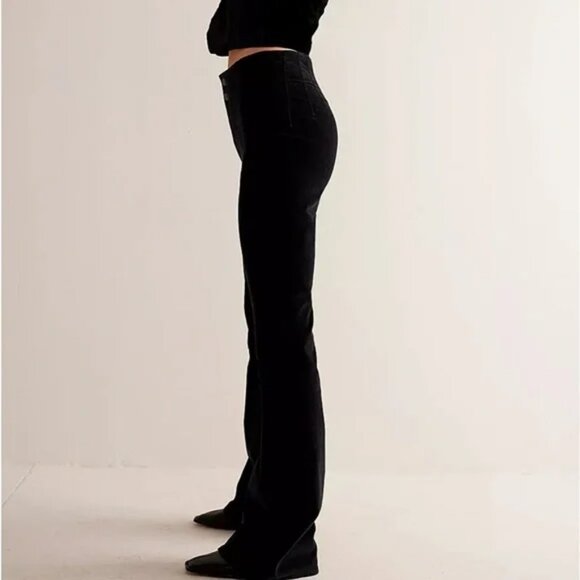 023 We The Free Jayde Cord Flare Jean in Black NWT Size 31 - Picture 5 of 11